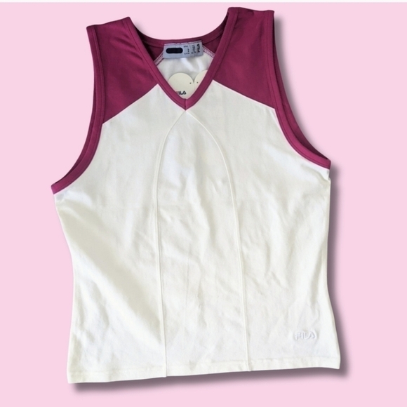 BNWT Fila Woman Workout Tank Top XL - Picture 1 of 5